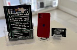 iPhone 11 128GB Független Használt/1-3 hónap gar./Akku 100%/p4067