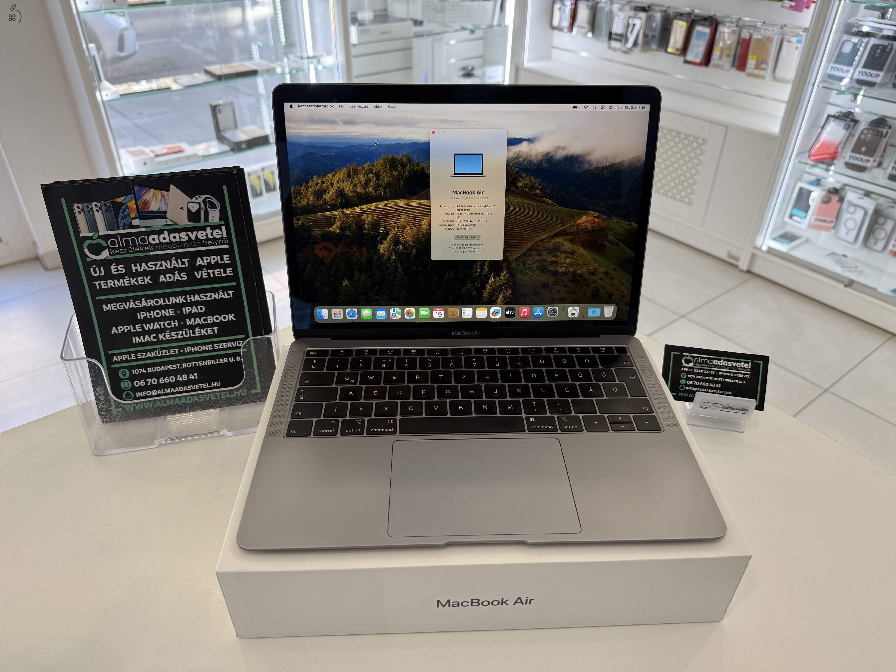 MacBook Air 2019 Újszerű 13