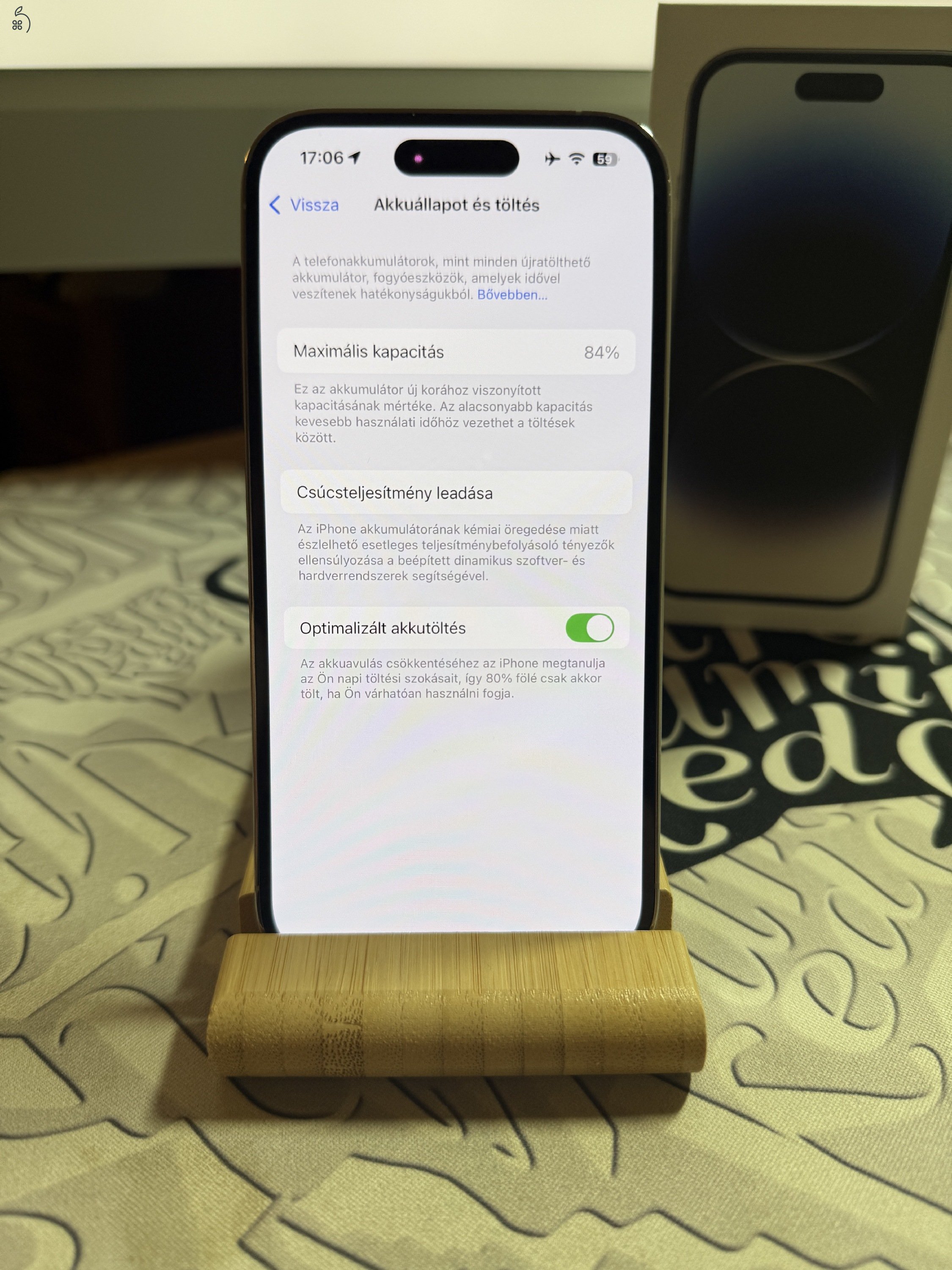 Iphone 14 pro 128gb hibátlan állapotban