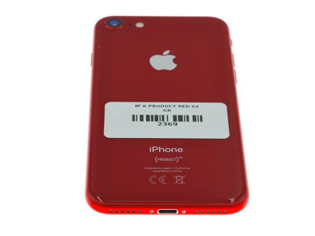 !! 1 ÉV GARANCIA !! Apple iPhone 8 64 GB PRODUCT RED – 100% akku – 12 HÓ GARANCIA