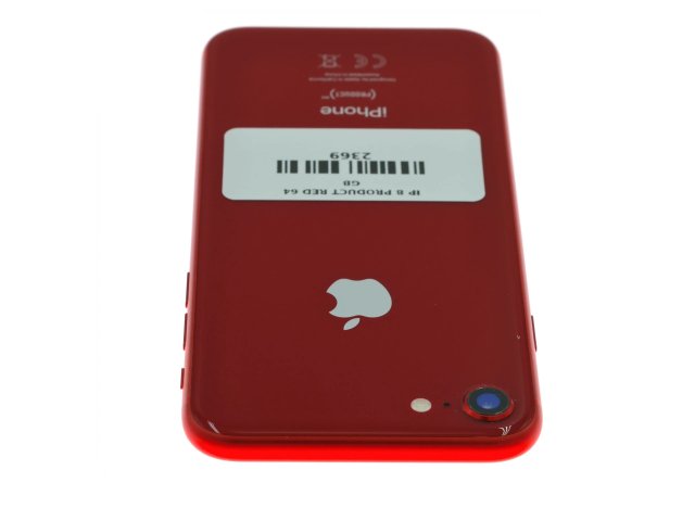 !! 1 ÉV GARANCIA !! Apple iPhone 8 64 GB PRODUCT RED – 100% akku – 12 HÓ GARANCIA