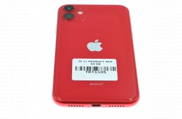 !! 1 ÉV GARANCIA !! Apple iPhone 11 64 GB PRODUCT RED – 100% akku – 12 HÓ GARANCIA