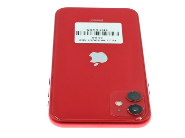 !! 1 ÉV GARANCIA !! Apple iPhone 11 64 GB PRODUCT RED – 100% akku – 12 HÓ GARANCIA