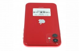 !! 1 ÉV GARANCIA !! Apple iPhone 11 64 GB PRODUCT RED – 100% akku – 12 HÓ GARANCIA