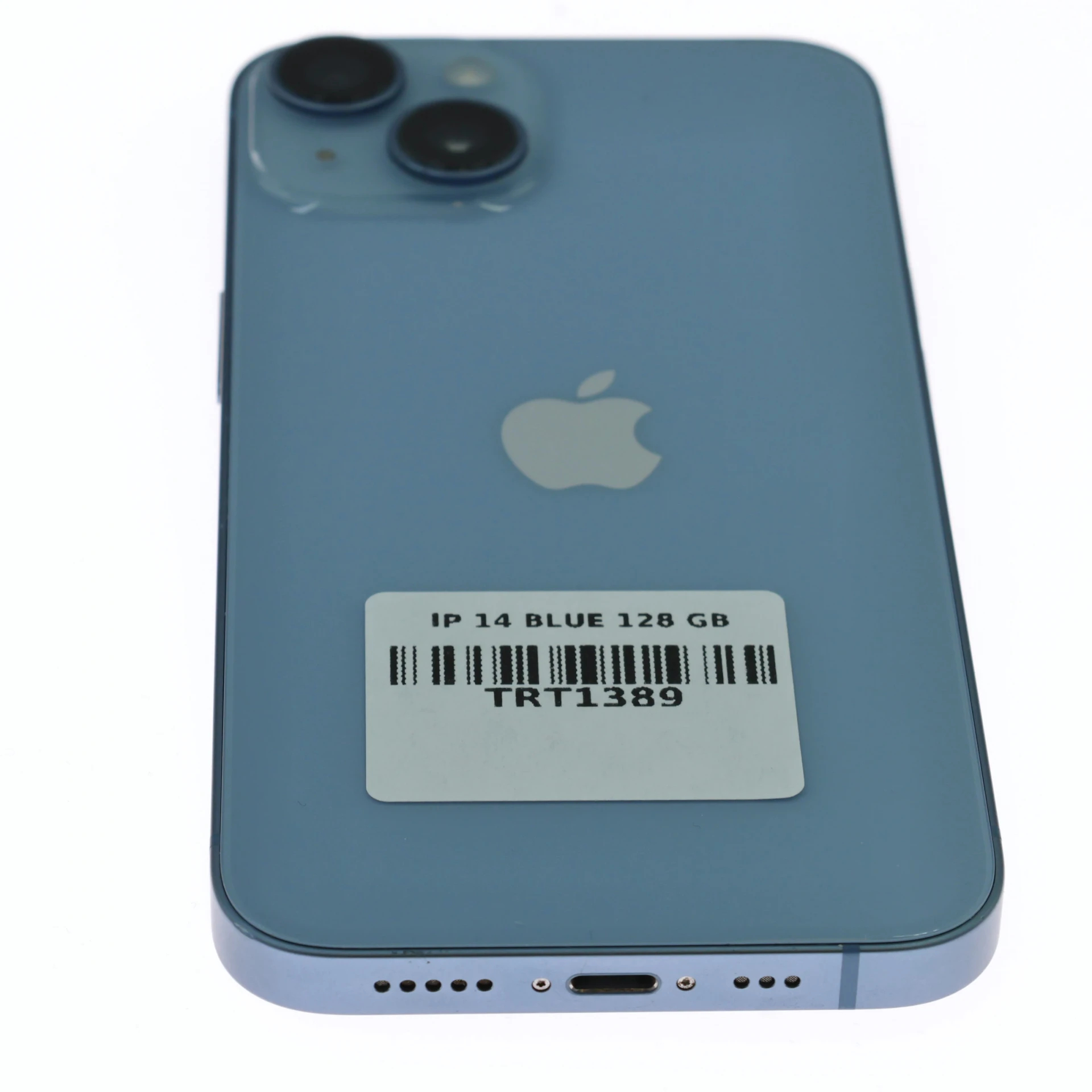 !! 1 ÉV GARANCIA !! Apple iPhone 14 128 GB Blue – 100% akku – 12 HÓ GARANCIA