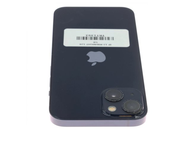 !! 1 ÉV GARANCIA !! Apple iPhone 13 128 GB Midnight – 100% akku – 12 HÓ GARANCIA