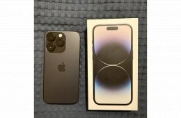 Eladó iphone 14 Pro Space Black 256 GB kártyafüggetlen