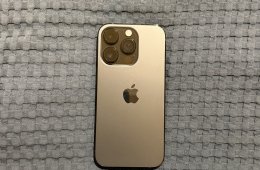 Eladó iphone 14 Pro Space Black 256 GB kártyafüggetlen