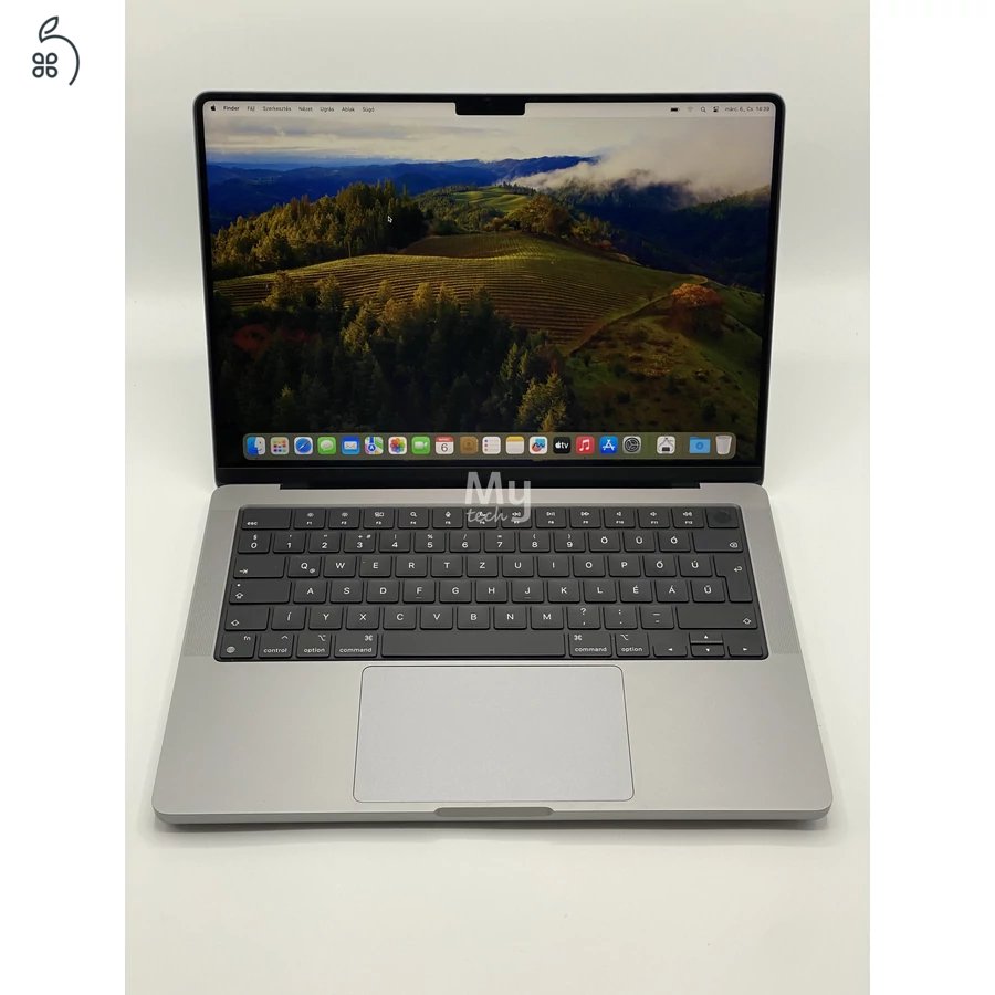 Mytech.hu MacBook Pro 14 col 2021, M1 Pro 10 core, 32 GB RAM, 1 TB SSD 27% Áfás