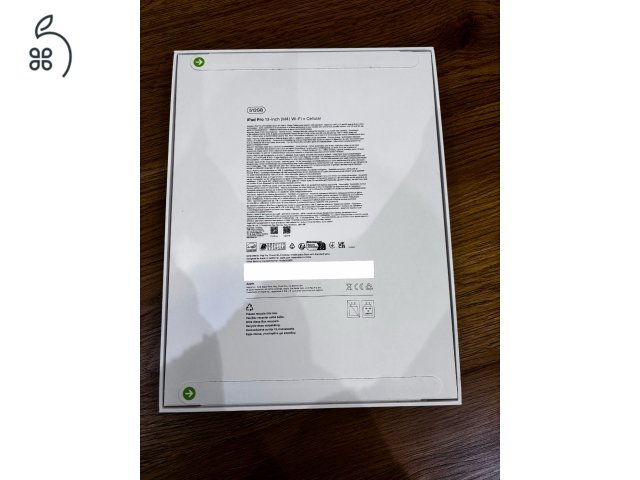 AKCIÓ! Eladó Új Apple iPad Pro 13, 2024, 512GB, Cellular 5G, Space Black