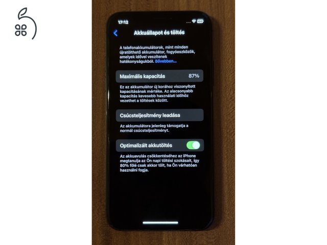 iPhone XS 64GB Space Gray Újszerű/makulatlan