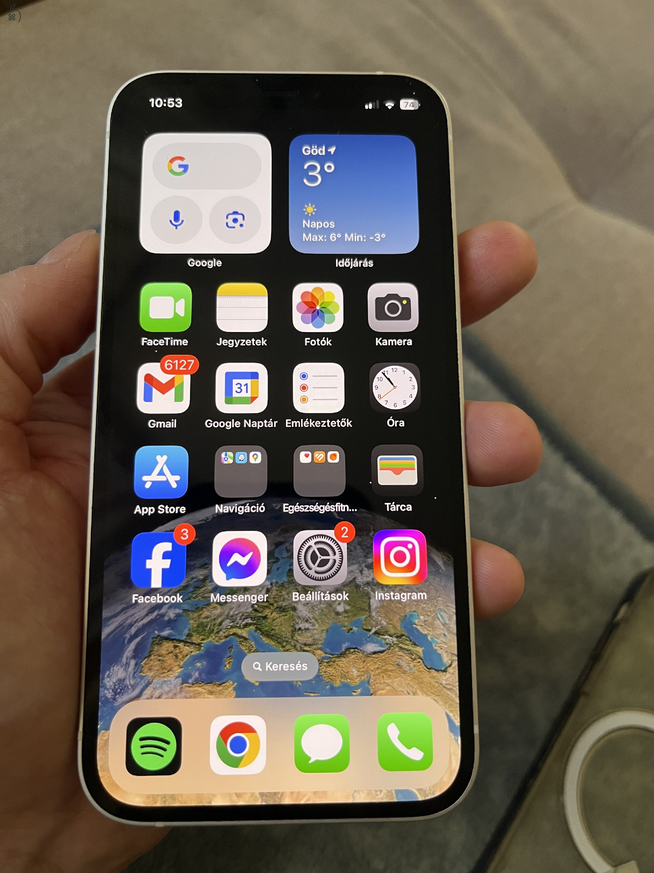 iPhone 12 64GB, független, 91% akku