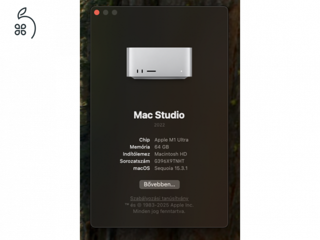 Mac Studio (2022) – M1 Ultra, 20 CPU mag, 48 GPU mag, 64GB RAM, 1TB SSD! 