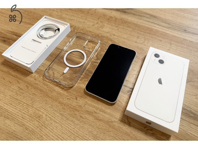 Eladó fehér iPhone 13, 128 Gb