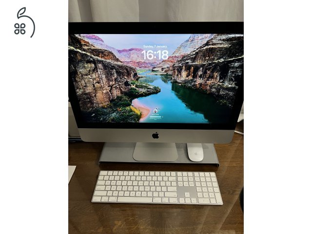 iMac Egyedi megrendelés 21,5 4K  3,2 GHz 6-Core i7 16GB 1TB Fusion drive