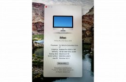 iMac Egyedi megrendelés 21,5 4K  3,2 GHz 6-Core i7 16GB 1TB Fusion drive