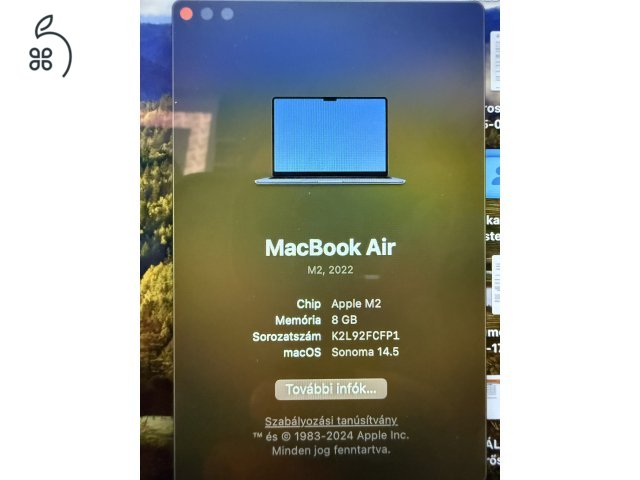 Macbook M2 512Gb 2022