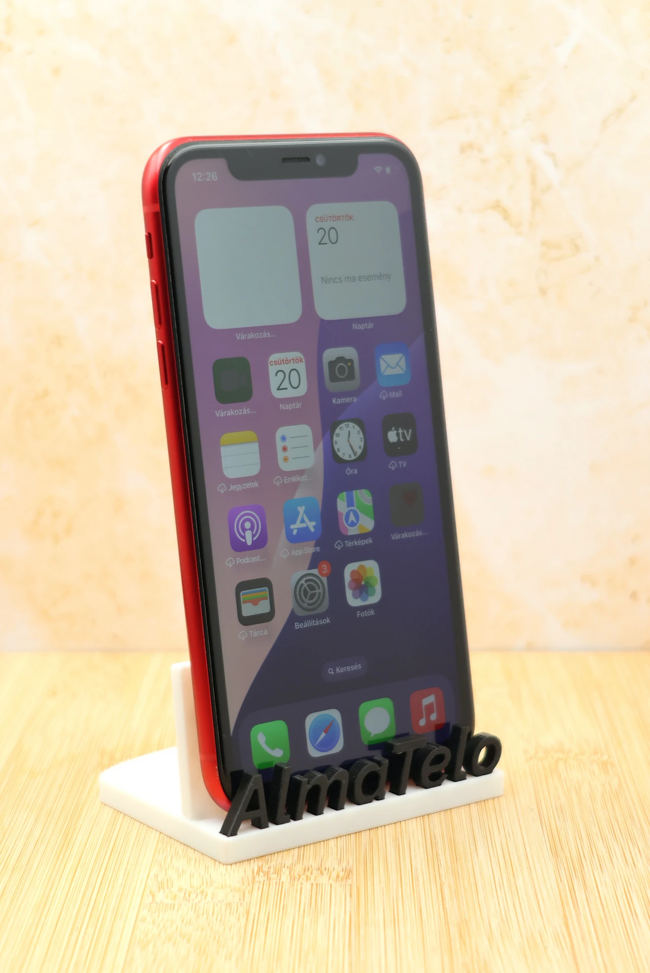 Eladó iPhone 11 64 GB PRODUCT RED 100% Aksi - 12 HÓ GARANCIA