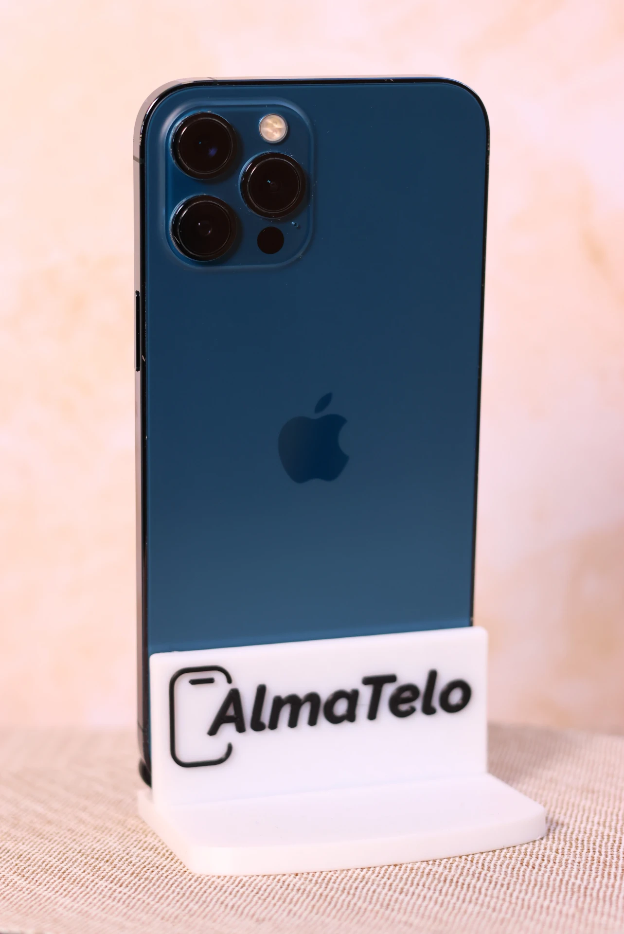 Eladó iPhone 12 Pro Max      128 GB Pacific Blue 100% Aksi - 24 HÓ GARANCIA