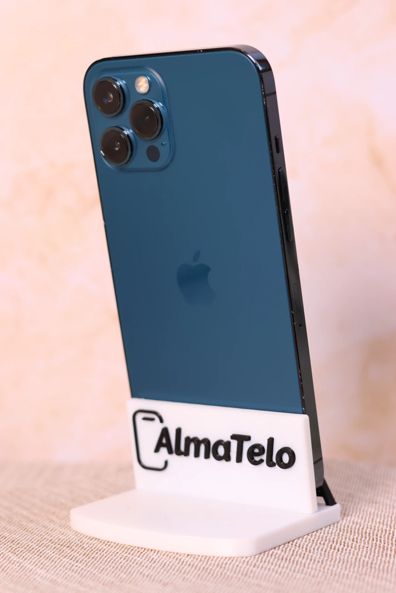 Eladó iPhone 12 Pro Max      128 GB Pacific Blue 100% Aksi - 24 HÓ GARANCIA