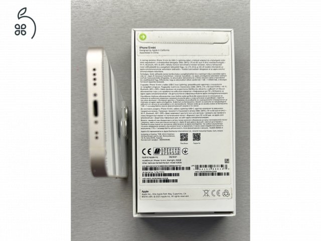 Eladó Iphone 13 mini Starlight, 256 GB, kártya független, kitűnő  állapotú, karcmentes, gyári tartozékok, tok, üvegfólia, származási garancia. 