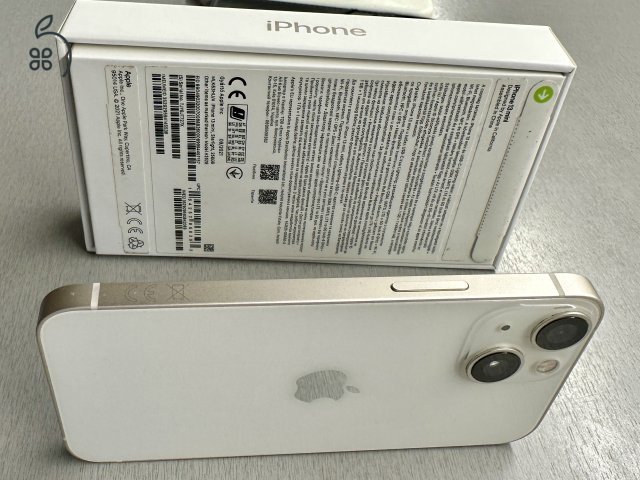 Eladó Iphone 13 mini Starlight, 256 GB, kártya független, kitűnő  állapotú, karcmentes, gyári tartozékok, tok, üvegfólia, származási garancia. 