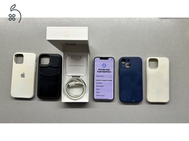 Eladó Iphone 13 mini Starlight, 256 GB, kártya független, kitűnő  állapotú, karcmentes, gyári tartozékok, tok, üvegfólia, származási garancia. 