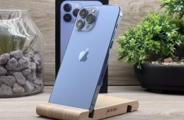 Hibátlan iPhone 13 Pro Max Sierra Blue 128GB 2 ÉV Garanciával Számlával