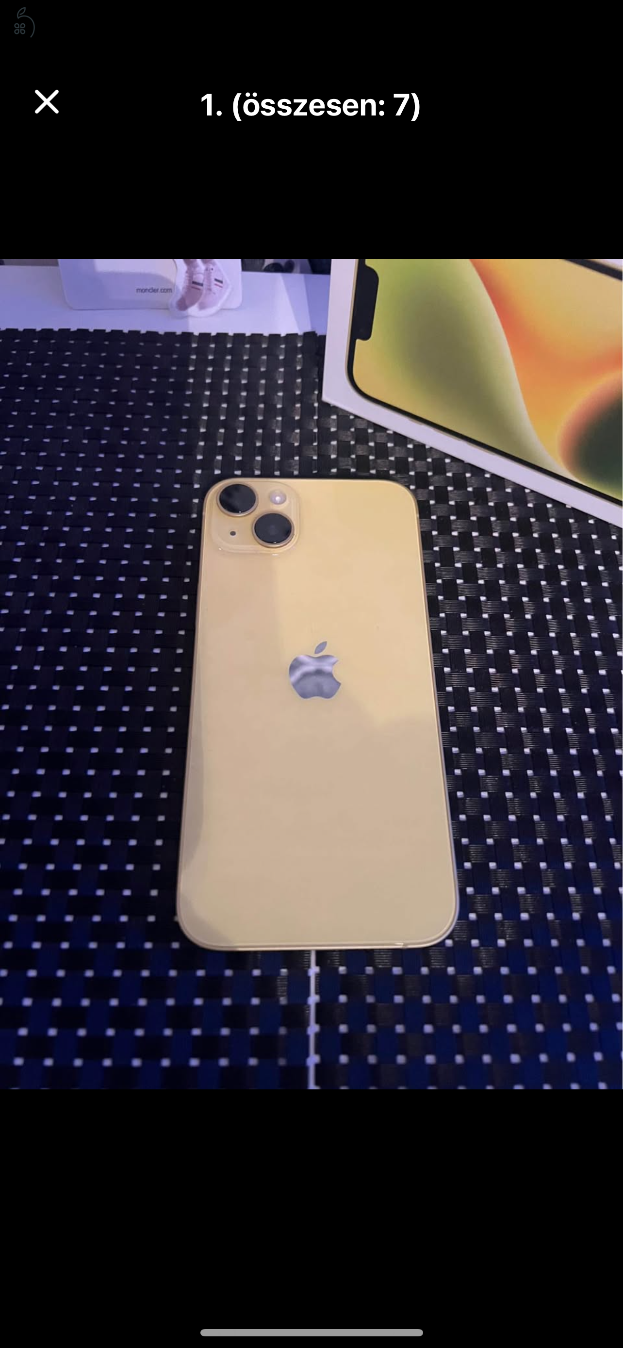 Eladó iPhone 14 plus független 