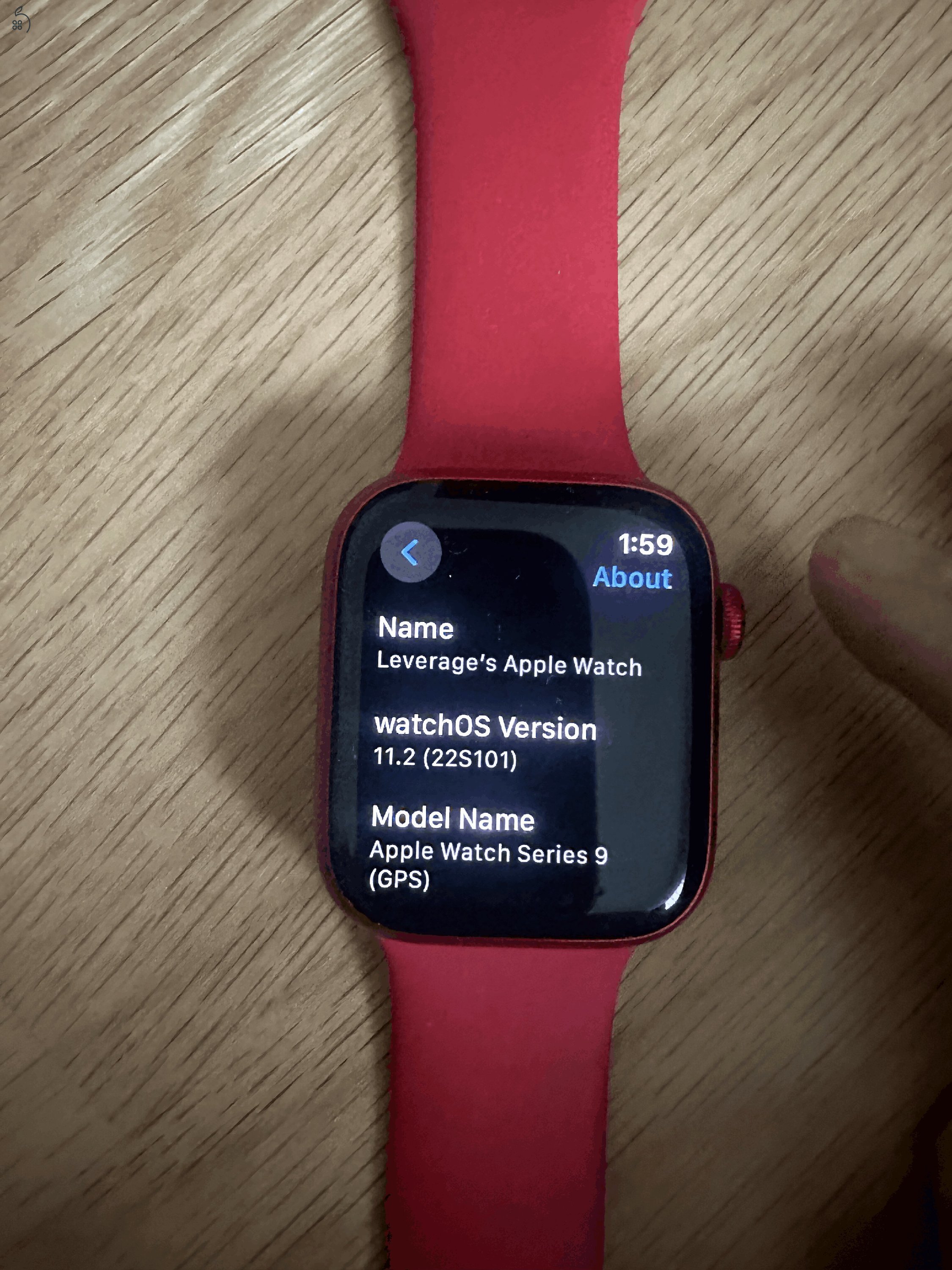 Apple Watch Series 9 45MM Product RED GPS