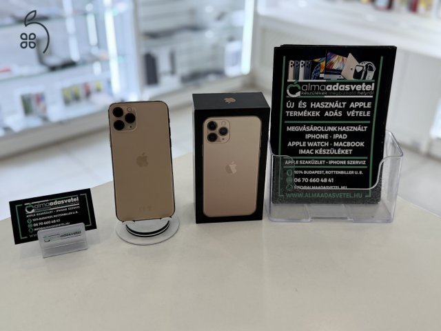 iPhone 11 Pro 64GB Független Megkímélt/1-3 hónap gar./Akku 100%/p4087