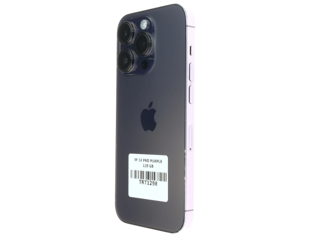 !! 1 ÉV GARANCIA !! Apple iPhone 14 Pro 128 GB Deep Purple 100%