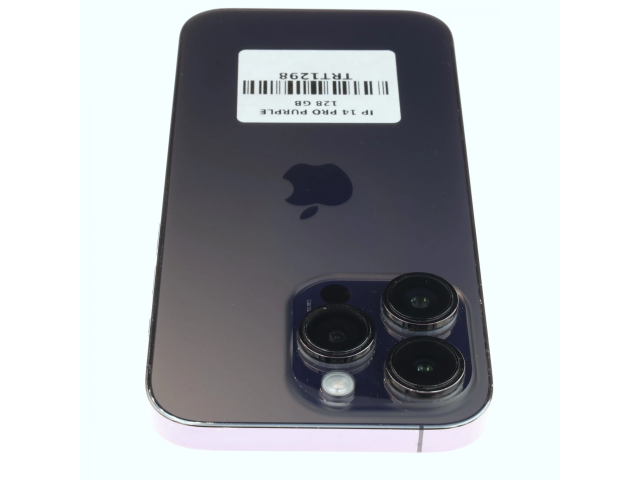 !! 1 ÉV GARANCIA !! Apple iPhone 14 Pro 128 GB Deep Purple 100%