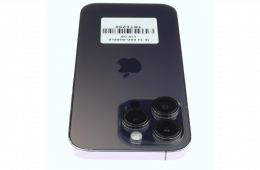 !! 1 ÉV GARANCIA !! Apple iPhone 14 Pro 128 GB Deep Purple 100%