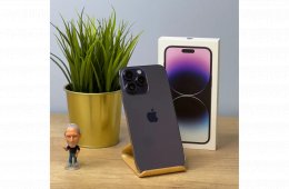 MacSzerez.com - iPhone 14 Pro / 128GB / Purple szín / Garanciában cserélt új készülék! / Garancia!