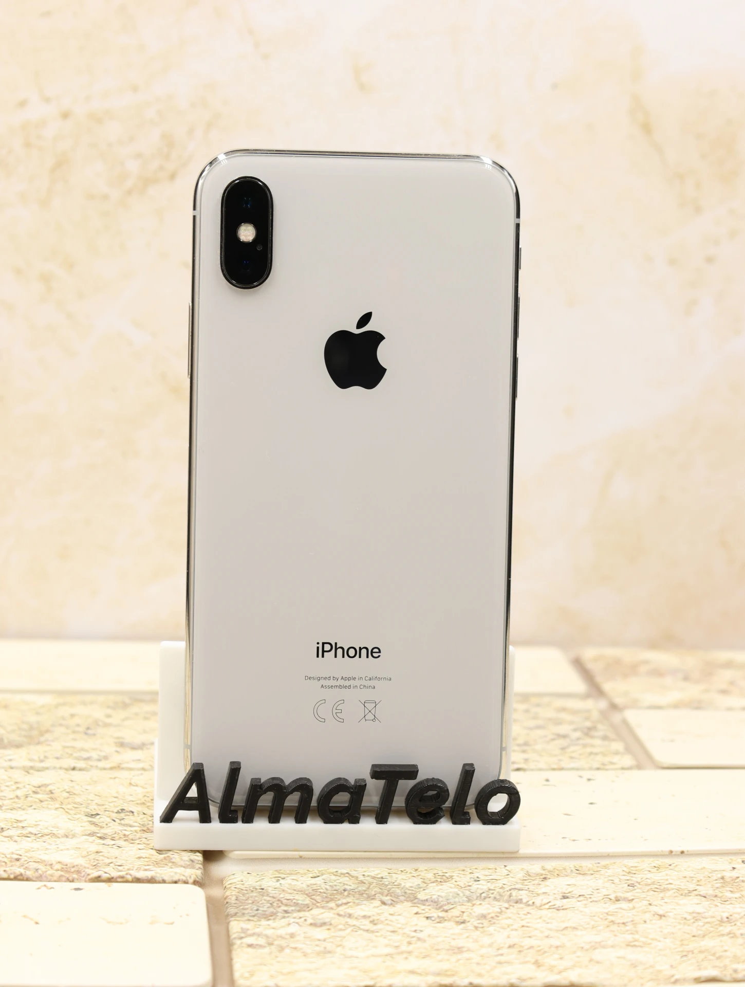 Apple iPhone X 64 GB Silver 93% akku - 12 HÓ GARANCIA