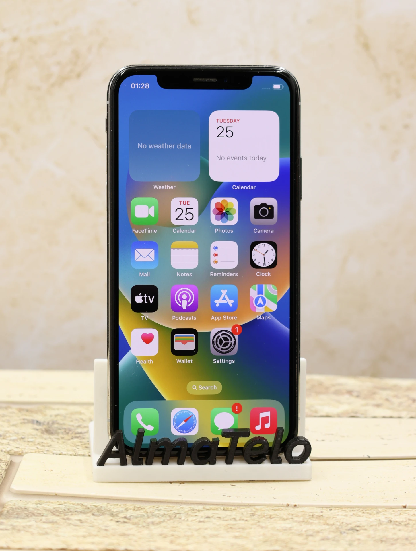 Apple iPhone X 64 GB Silver 93% akku - 12 HÓ GARANCIA