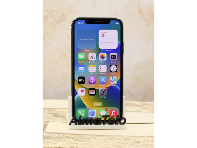 Apple iPhone X 64 GB Silver 93% akku - 12 HÓ GARANCIA