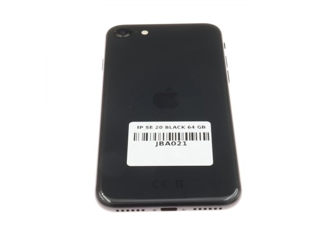 !! 1 ÉV GARANCIA !! Apple iPhone SE (2020) 64 GB Black 100%