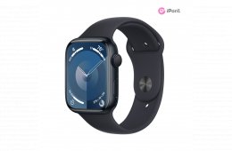 Apple Watch Series 9 45mm GPS midnight (használt, Apple garanciális)