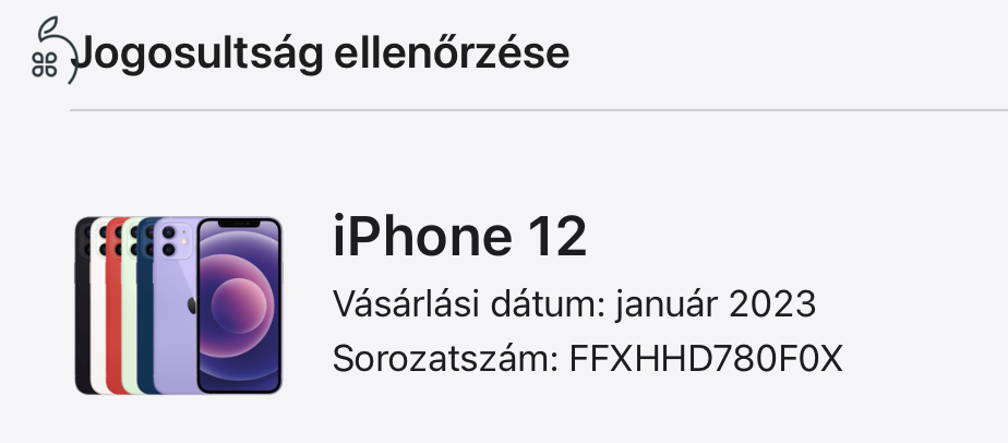 iPhone 12, 128GB, fekete, 90% akku, gari