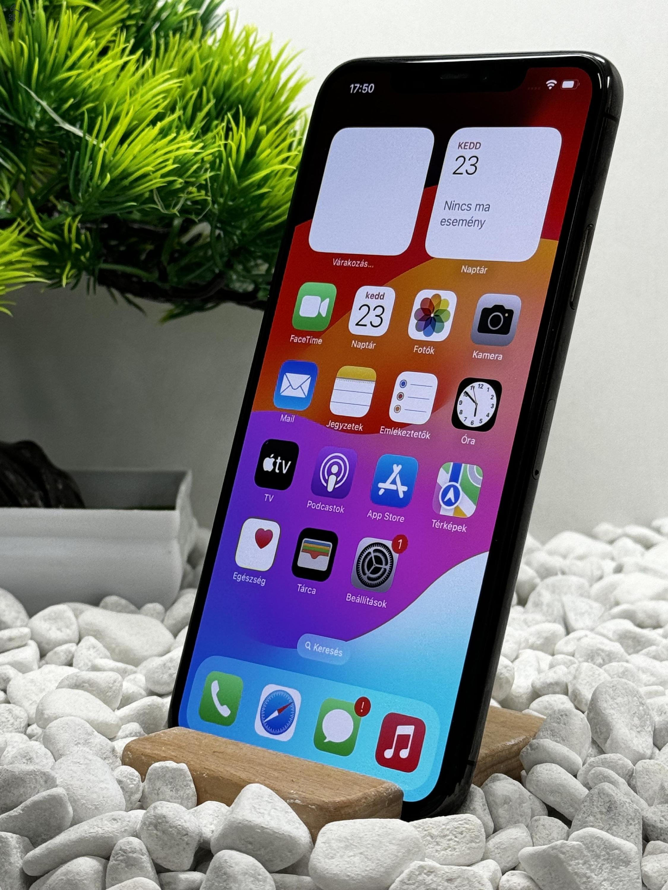  iPhone 11 Pro Max 256GB, független, 100% akkumulátor, szép állapot