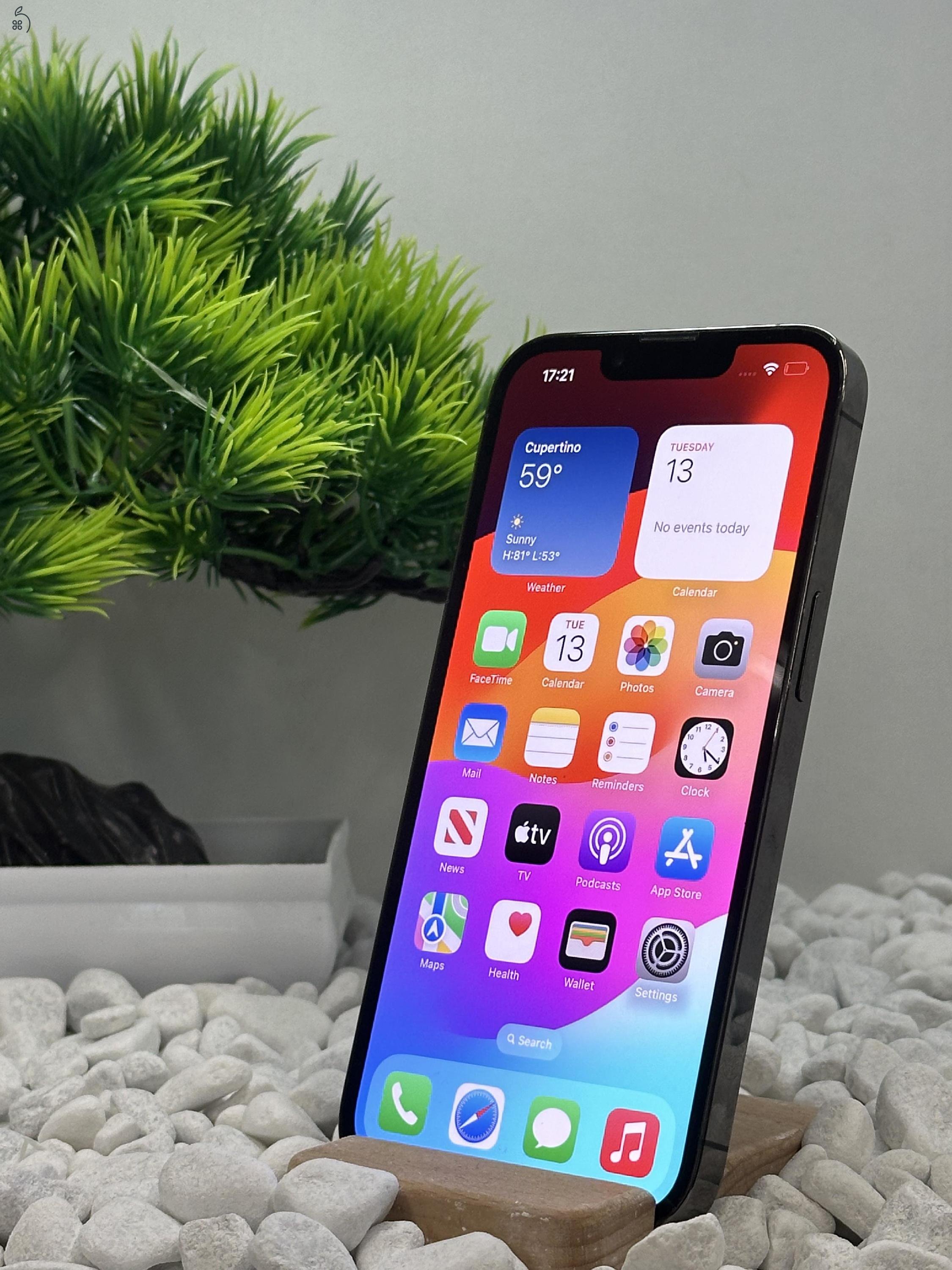  iPhone 13 Pro 256GB, független, 100% akkumulátor, szép állapot