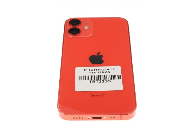 !! 1 ÉV GARANCIA !! Apple iPhone 12 Mini 128 GB PRODUCT RED 100%