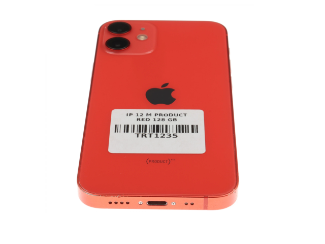 !! 1 ÉV GARANCIA !! Apple iPhone 12 Mini 128 GB RAM PRODUCT RED 100%