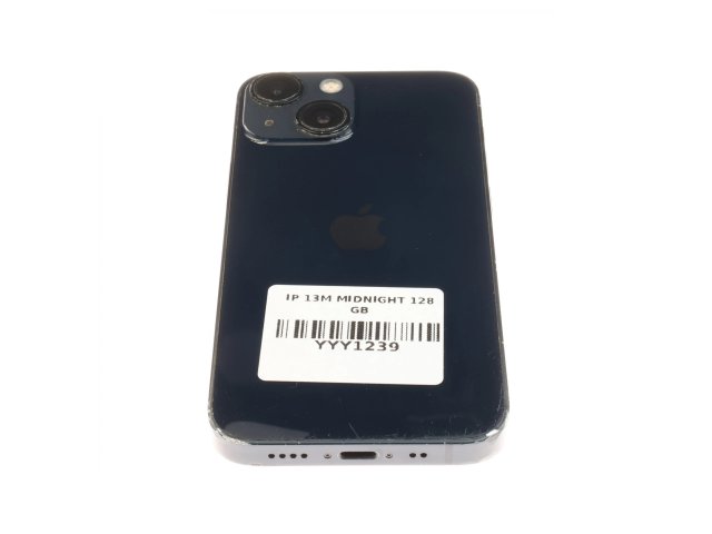 !! 1 ÉV GARANCIA !! Apple iPhone 13 Mini 128 GB Midnight 100%