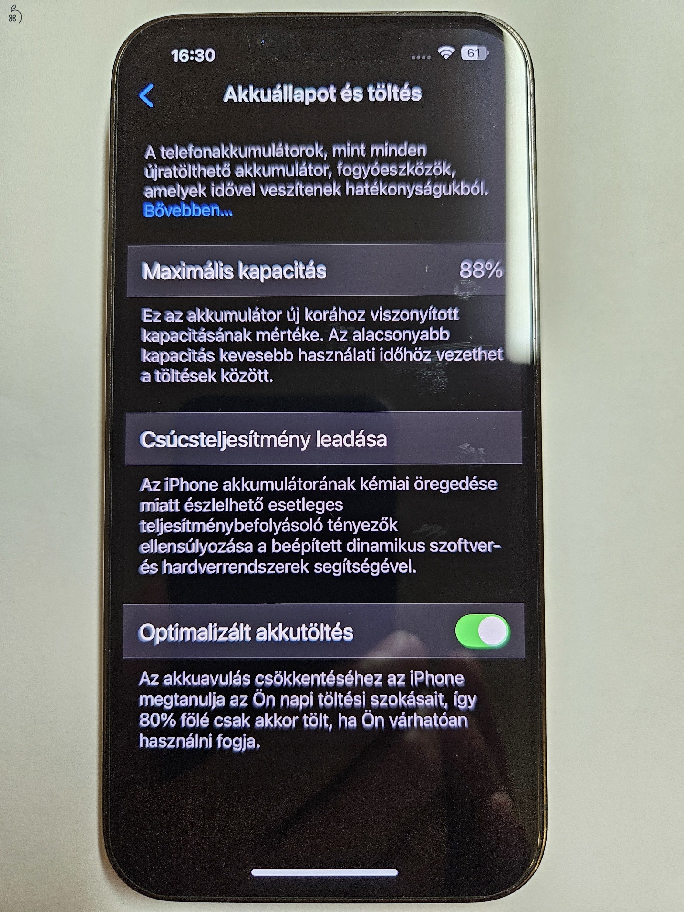 Karcmentes, kártyafüggetlen iPhone 13 Pro 512 GB-os