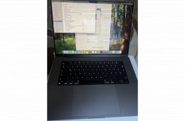 Új állapotban Macbook Pro 16' Spacegray M1 Max /64Gb ram/ 1Tb SSD CTO