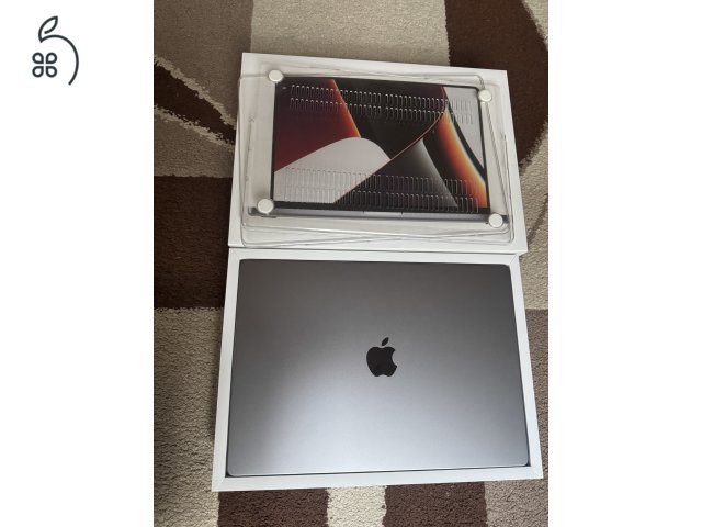 Új állapotban Macbook Pro 16' Spacegray M1 Max /64Gb ram/ 1Tb SSD CTO