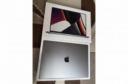 Új állapotban Macbook Pro 16' Spacegray M1 Max /64Gb ram/ 1Tb SSD CTO